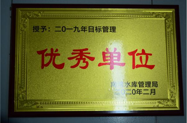 榮獲2019先進(jìn)單位榮譽(yù)